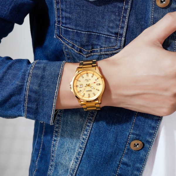 Годинник наручний Skmei 1654GD Gold