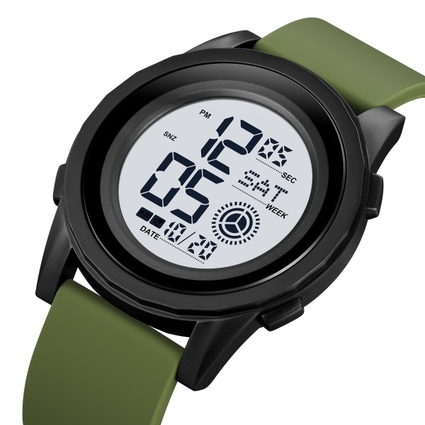 Годинник наручний Skmei 2082AGWT Army Green White
