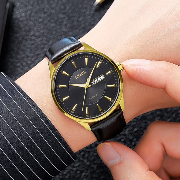 Годинник наручний Skmei 2075GDBK Gold-Black