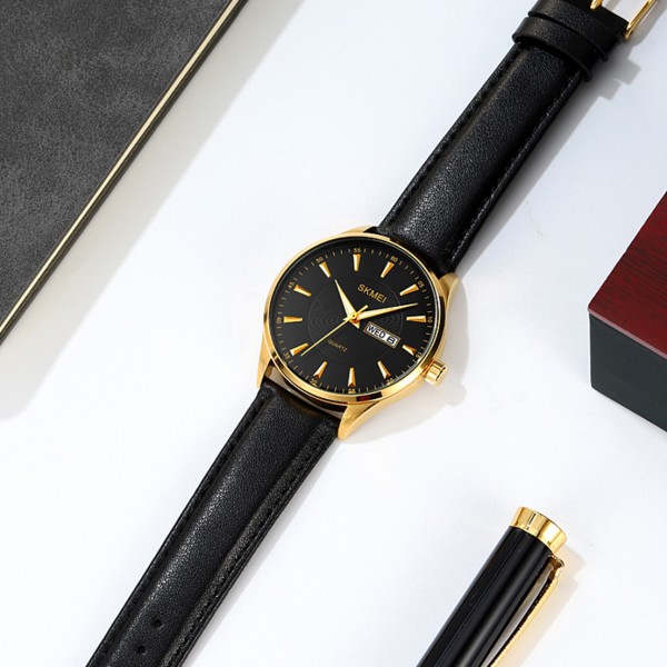 Годинник наручний Skmei 2075GDBK Gold-Black