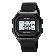 Годинник наручний Skmei 1875PWT Black-White Silicone