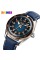 Годинник наручний Skmei 9232LRGBU Rose-Gold Blue Leather