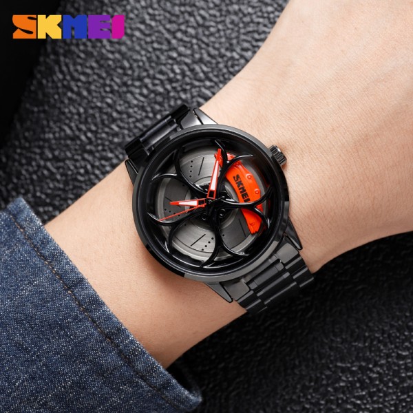 Годинник наручний Skmei 1990B Black-Red