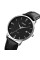 Годинник наручний Skmei 1801LSIBK Silver-Black Leather