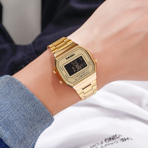 Годинник наручний Skmei 1647GD Gold