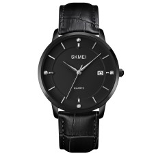 Годинник наручний Skmei 1801LBKBK Black-Black Leather