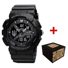 Awarder 005 Тризуб срібло  Black