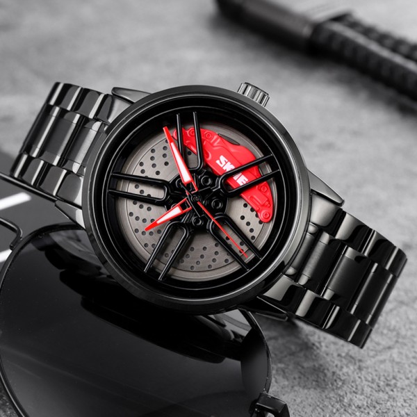 Годинник наручний Skmei 1990A Black-Red