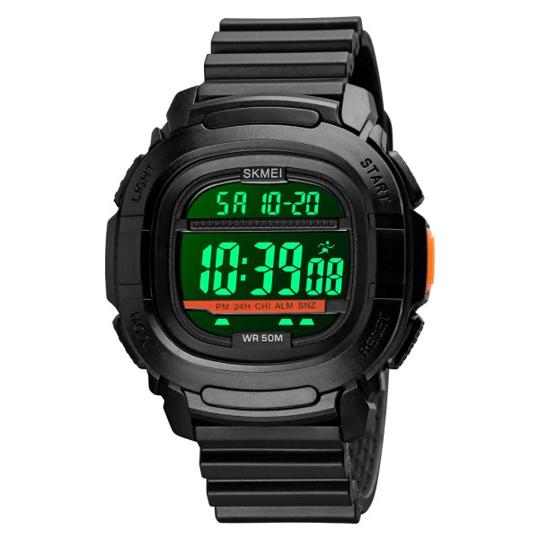 Годинник наручний Skmei 1657BKBK Black-Black