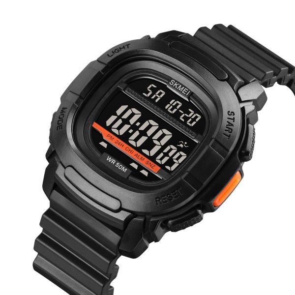 Годинник наручний Skmei 1657BKBK Black-Black