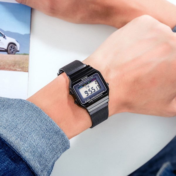 Годинник наручний Skmei 1660BK Black