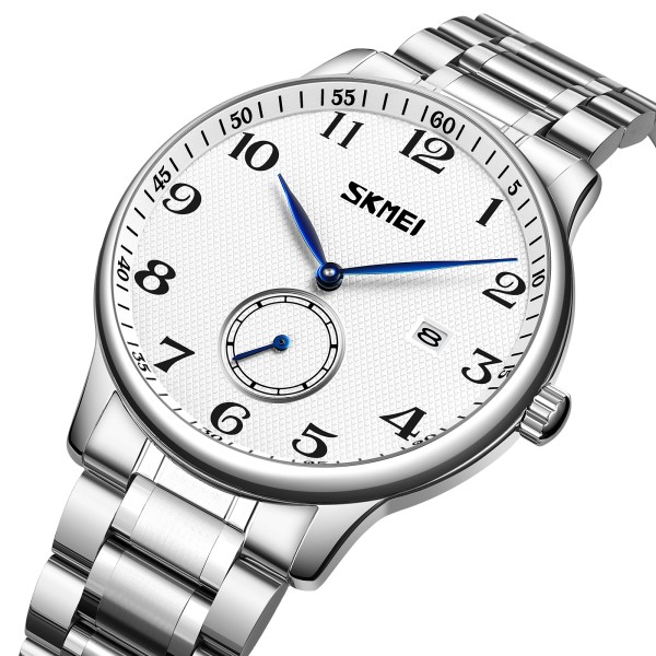 Skmei 9297SI-AC Silver Numbers