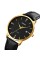 Годинник наручний Skmei 1801LGDBK Gold-Black Leather