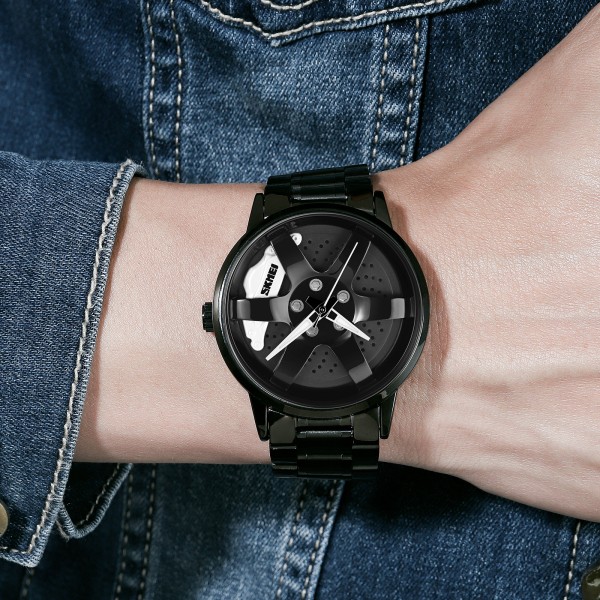 Годинник наручний Skmei 1824BK Black