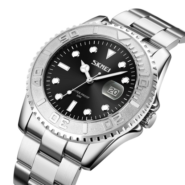 Skmei 9295SIBK Silver-Black STOPPED SALE