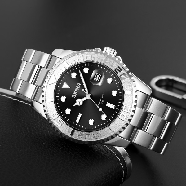 Skmei 9295SIBK Silver-Black STOPPED SALE