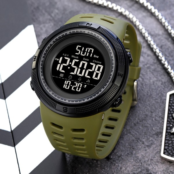 Годинник наручний Skmei 2070AG Army Green