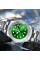 Годинник наручний Skmei 9295SIGN Silver-Green
