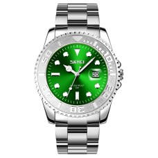 Годинник наручний Skmei 9295SIGN Silver-Green