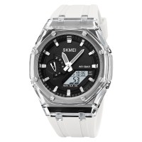Годинник наручний Skmei 2100WTBK White-Black Годинник наручний Skmei 2100WTBK White-Black