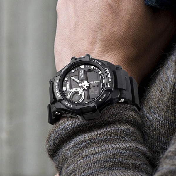 Годинник наручний Skmei 1357BK Black