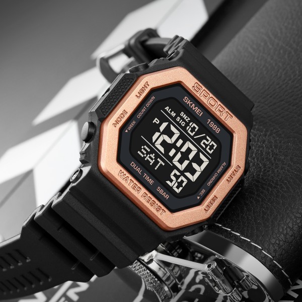 Годинник наручний Skmei 1988RG Rose-Gold