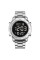 Годинник наручний Skmei 1864SSIBK Silver-Black-Steel