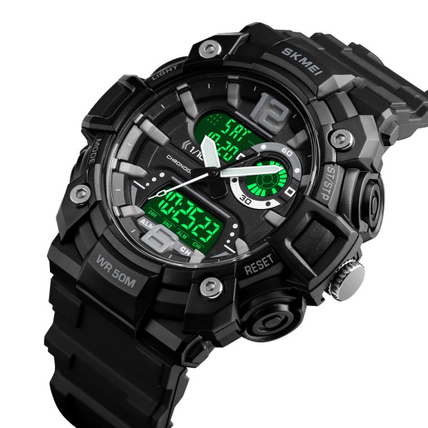 Годинник наручний Skmei 1529BK Black