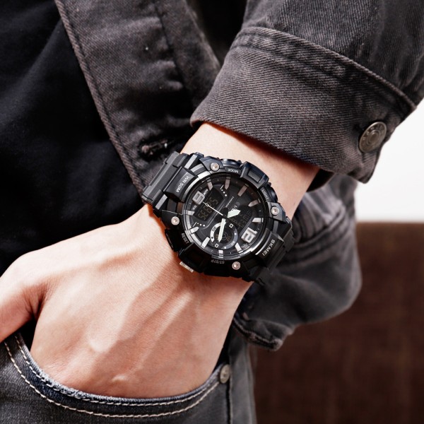 Годинник наручний Skmei 1529BK Black