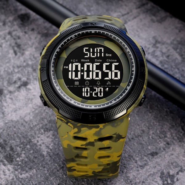 Годинник наручний Skmei 2070CMGN Camo Green