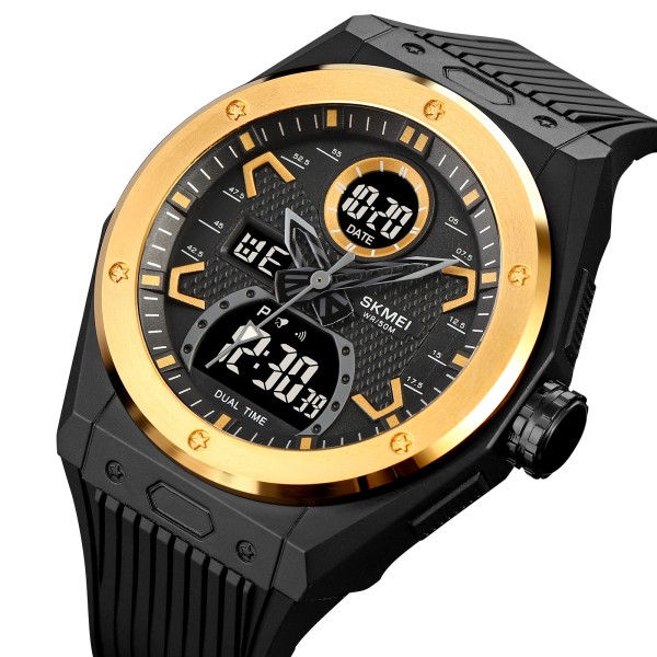 Годинник наручний Skmei 2013GD Gold