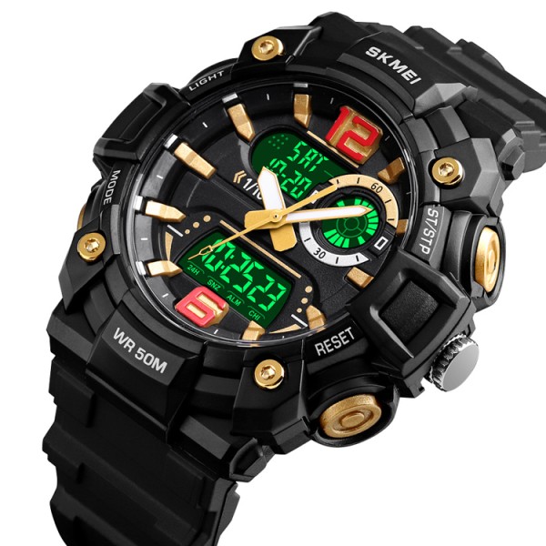 Годинник наручний Skmei 1529GD Gold