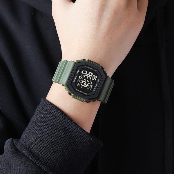 Годинник наручний Skmei 1988AG Army-Green