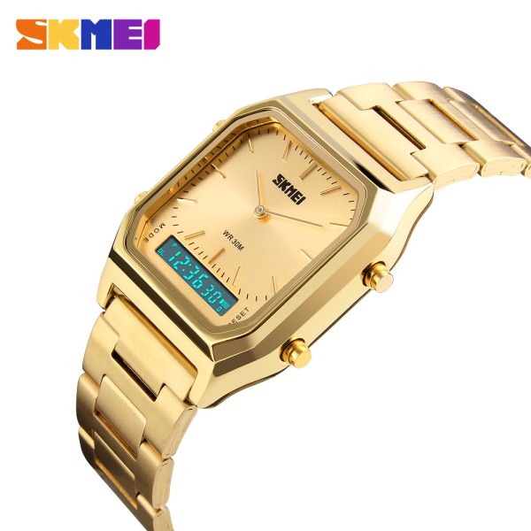 Годинник наручний Skmei 1220GD Gold