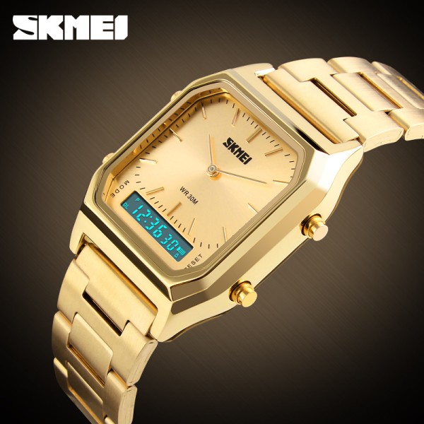 Годинник наручний Skmei 1220GD Gold