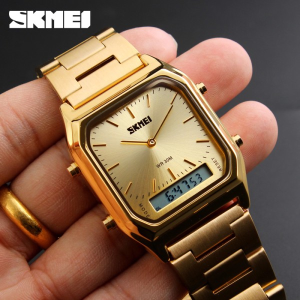 Годинник наручний Skmei 1220GD Gold
