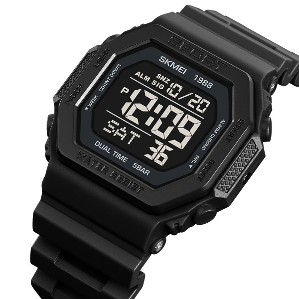 Годинник наручний Skmei 1988BK Black