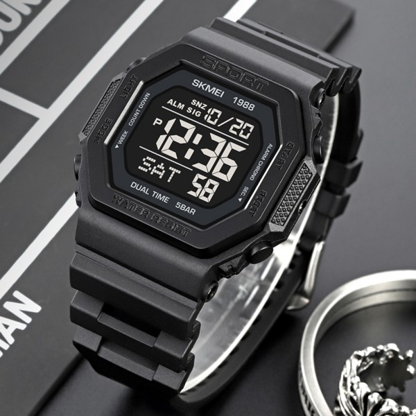 Годинник наручний Skmei 1988BK Black