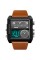 Skmei 2020BKBKBN Black-Broun-Black