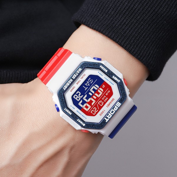 Часы наручные Skmei 1988RDBU Red-Blue