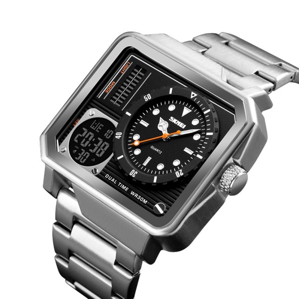 Годинник наручний Skmei 1392SI Silver