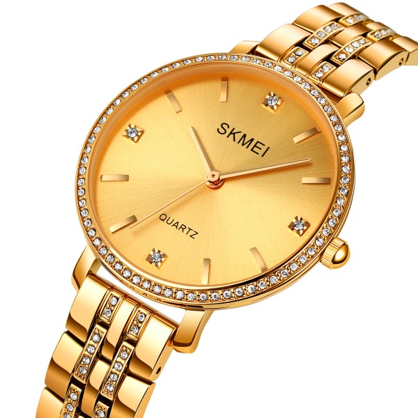 Годинник наручний Skmei 2006GDGD Gold-Gold