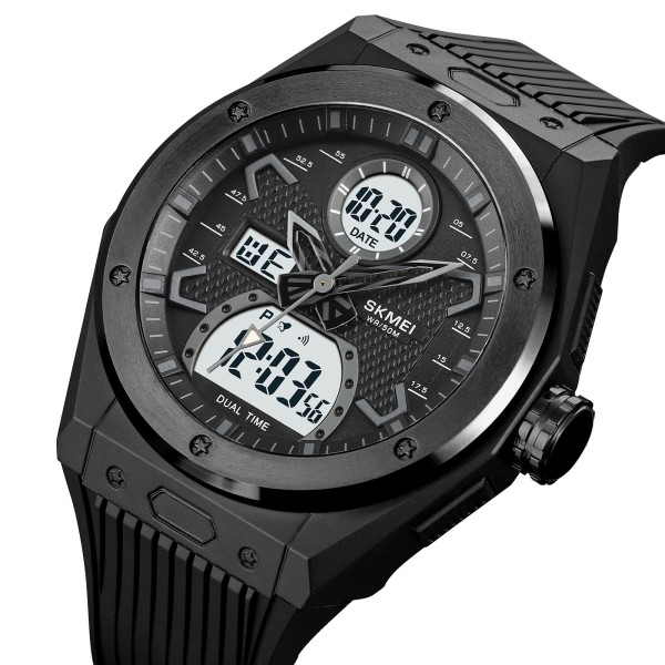 Годинник наручний Skmei 2013BKWT Black-White