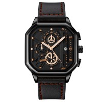 Годинник наручний Skmei 1963BKRG Black-Rose-Gold