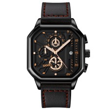 Годинник наручний Skmei 1963BKRG Black-Rose-Gold