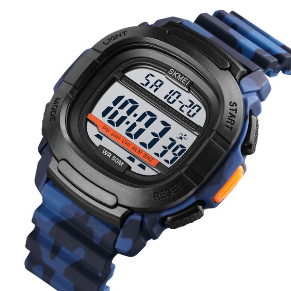 Годинник наручний Skmei 1657CMBU Camouflage-Blue
