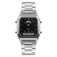 Часы наручные Skmei 1220SIBK Silver-Black