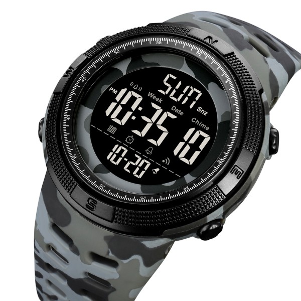 Годинник наручний Skmei 2070CMGY Camo Grey