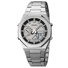 Годинник наручний Skmei 1816SIWT Silver-White