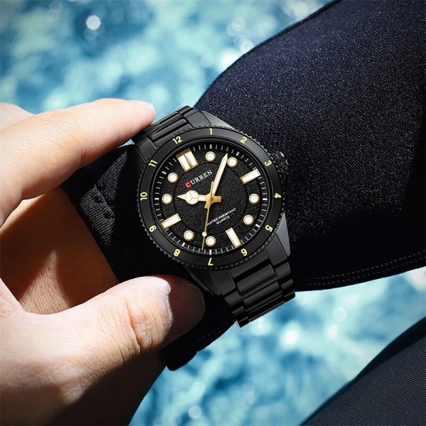 Годинник наручний Curren 8450 All Black